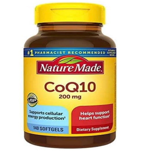 Nature Made CoQ10 200 mg Softgels (140 Count)