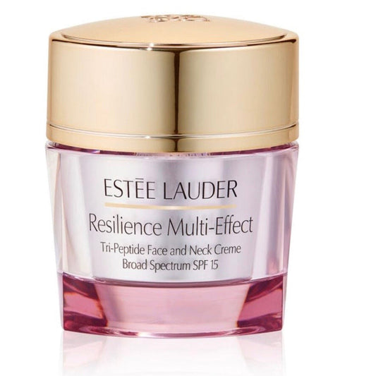 Estée Lauder Resilience Multi-Effect Tri-Peptide Face and Neck Creme Moisturizer, SPF 15